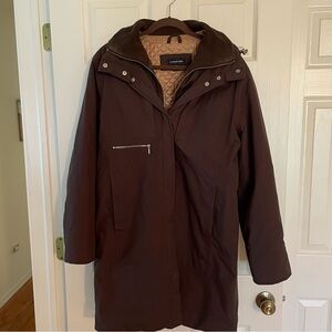 Lands' End Brown Coat